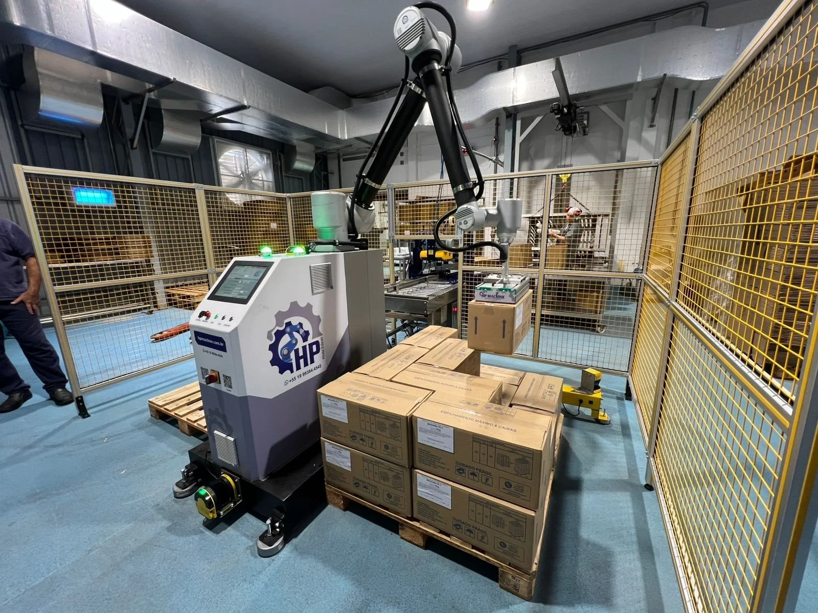 HP Machine — automação industrial